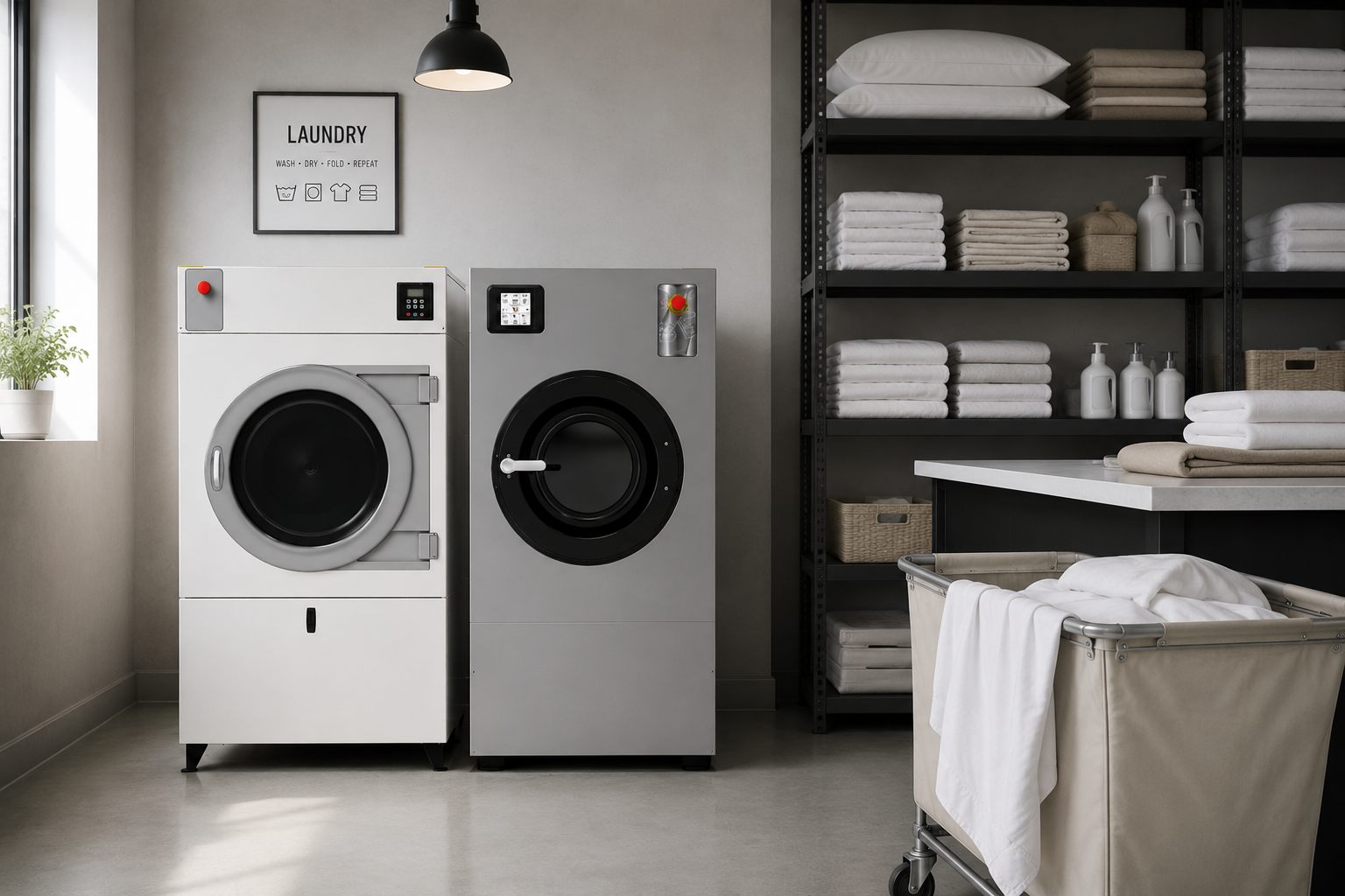 Washing, Drying, Ironing & Folding